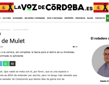 La última de Mulet