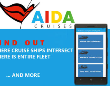 AIDA Cruises: ¿Dónde está toda la flota? ¿Dónde se cruzan los cruceros?
